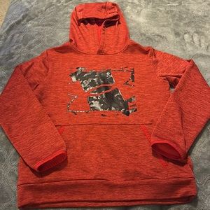 Host Pick 🎉 Under armour red hoodie size YMD